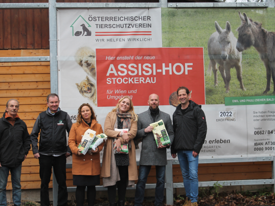 GLS spendet an den österreichischen Tierschutz