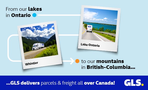 From our lakes in Ontario to our mountains in British-Columbia... GLS delivers parcels and freight all over Canada!