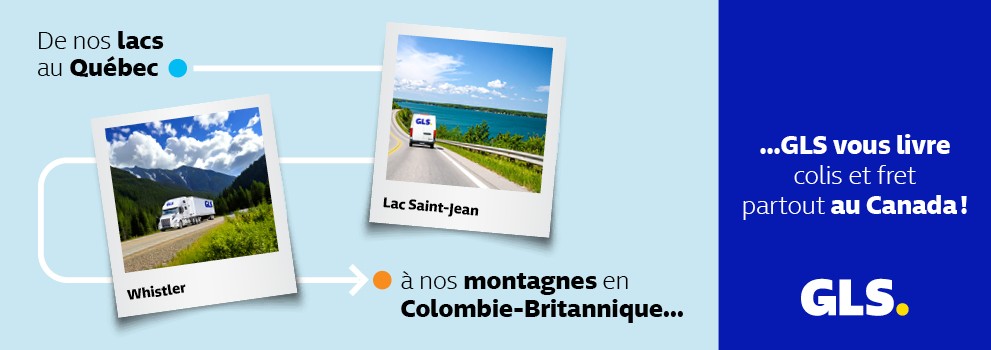 De nos lacs au Québec à nos montagnes en Colombie-Britannique, GLS vous livre colis et fret partout au Canada !
