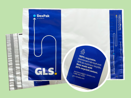 DexPak GLS réutilisable.