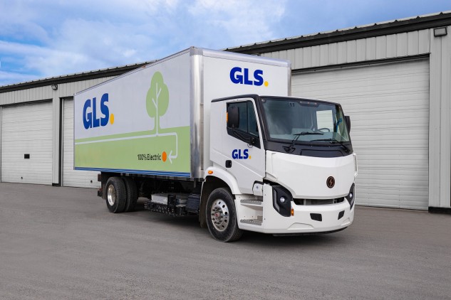 First GLS Canada 100% electric vehicles