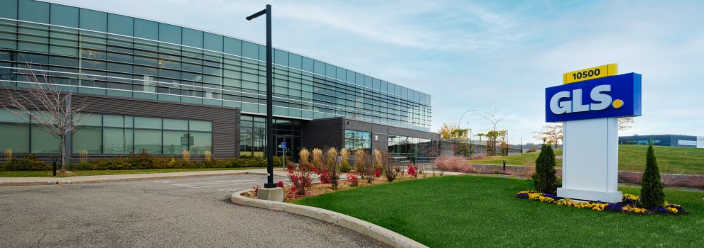 Siège social de GLS Canada à Dorval.