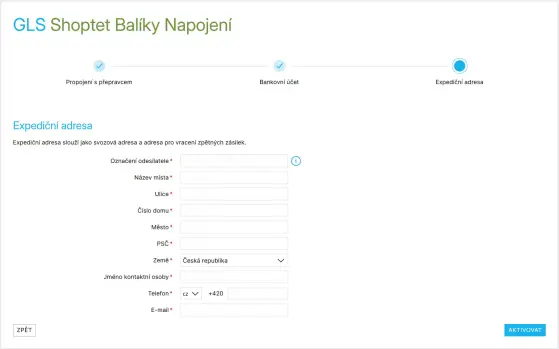 Distribution address