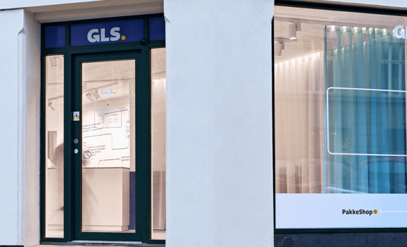 ParcelShop outside GLS