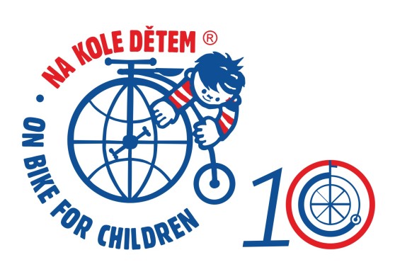 Na kole detem logo