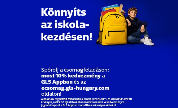 You can drop off and pick up your package at GLS Parcel Locker.