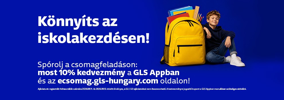 You can drop off and pick up your package at GLS Parcel Locker.