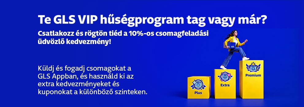 GLS VIP hűségprogram