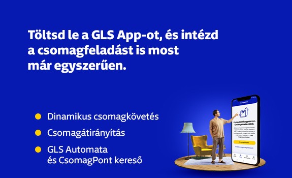 GLS Application for sending and tracking packages.