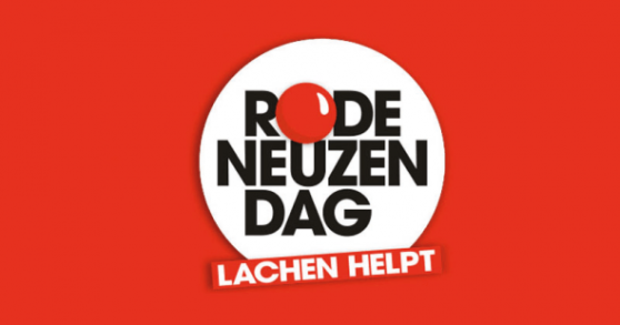 Red Nose day logo for Belgium