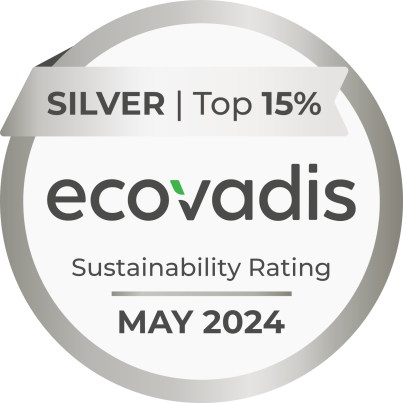 EcoVadis zilveren medaille