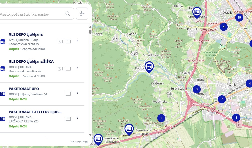 Image of widget map