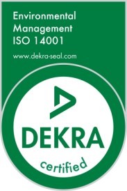 DEKRA ISO certificate 14001:2015